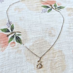 Scrip "E" Necklace